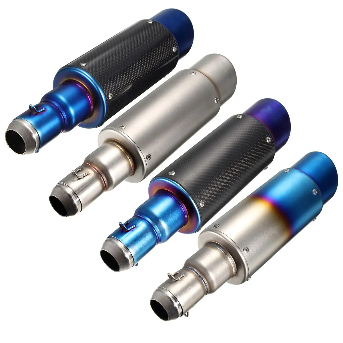 for Honda for Kawasaki Motorbike Stainless Steel Carbon Exhaust Muffler Pipe Silencer Motorcycle Street Racing Bike 38-51mm
for Honda for Kawasaki Motorbike Stainless Steel Carbon Exhaust Muffler Pipe Silencer Motorcycle Street Racing Bike 38-51mm
