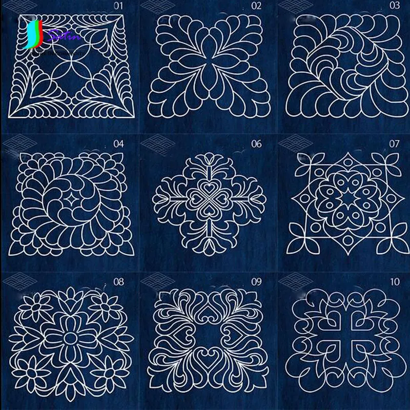 DIY Hand Quilted Patchwork Line Embroidery Stitch Drawing Template Transparent Thorn Pillow Tablecloth Embroidery Templat S044P
DIY Hand Quilted Patchwork Line Embroidery Stitch Drawing Template Transparent Thorn Pillow Tablecloth Embroidery Templat S044P