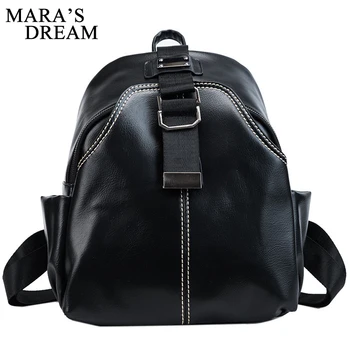 Mara's Dream Backpacks Female Solid Color Soft PU Leather Teenage Girls Fashion Big Capacity Shoulder Schoolbags Women Backapcks
Mara's Dream Backpacks Female Solid Color Soft PU Leather Teenage Girls Fashion Big Capacity Shoulder Schoolbags Women Backapcks