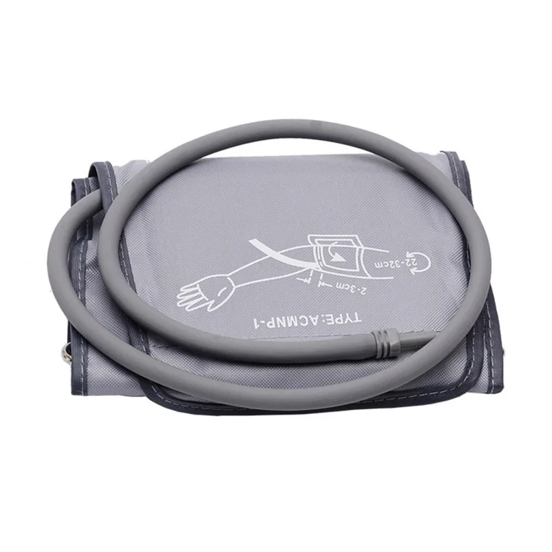 Adult Cuff for Blood Pressure Monitor 22-32cm Arm Reusable Blood Pressure Cuff for BP826 Nylon Single Tube Medical Accessories (4)