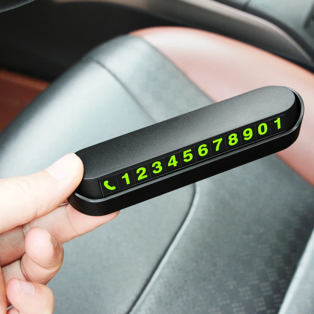 Temporary Parking Card Luminous Phone Number Card Plate For VW Passat B5 B6 CC Tiguan Golf 6 7 MK6 Polo Bora Jetta Accessories
Temporary Parking Card Luminous Phone Number Card Plate For VW Passat B5 B6 CC Tiguan Golf 6 7 MK6 Polo Bora Jetta Accessories
