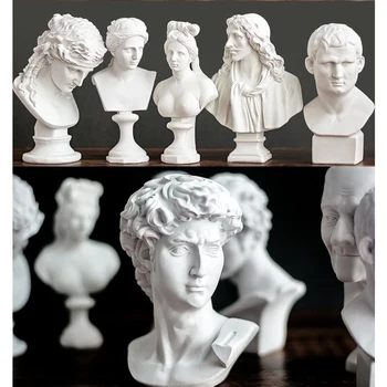 Modern Resin David Venus Sculpture Figurines Crafts Model Room Decoration Ornaments Art Room Table Statue Furnishing Accessories
Modern Resin David Venus Sculpture Figurines Crafts Model Room Decoration Ornaments Art Room Table Statue Furnishing Accessories