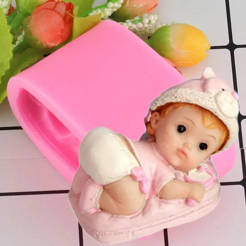 Silicone Molds For Cake Sugar Candy Mold DIY Design Fondant Decorating Tools 3D Sleep Baby Handmade Soap Mold
Silicone Molds For Cake Sugar Candy Mold DIY Design Fondant Decorating Tools 3D Sleep Baby Handmade Soap Mold