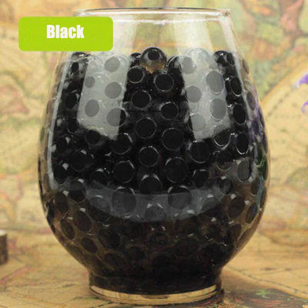 Black Crystal Soil Mud 100PCS Grow Up Water Beads Cute Hydrogel Magic Gel Jelly Balls Orbiz Sea Babies For Vase Decor E
Black Crystal Soil Mud 100PCS Grow Up Water Beads Cute Hydrogel Magic Gel Jelly Balls Orbiz Sea Babies For Vase Decor E