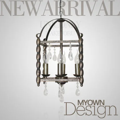 loft Mediterranean American style rural crystal retro iron house pendant light restaurant bar living room hanglamp
loft Mediterranean American style rural crystal retro iron house pendant light restaurant bar living room hanglamp