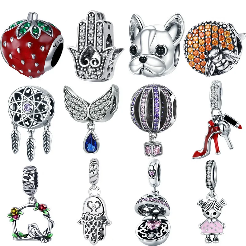 INBEAUT Wholesale 925 Sterling Silver Angel Wing Hollow Feather Hand Palm CZ Beads Women Bird Dog Charms fit Pandora Bracelet
INBEAUT Wholesale 925 Sterling Silver Angel Wing Hollow Feather Hand Palm CZ Beads Women Bird Dog Charms fit Pandora Bracelet