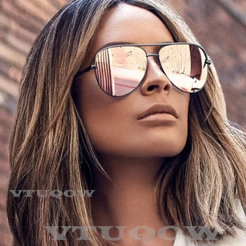 New Luxury Flat Top women's sunglasses Brand Designer Mirror Vintage Pilot Sunglass Female Sun Glasses For Women zonnebril dames
New Luxury Flat Top women's sunglasses Brand Designer Mirror Vintage Pilot Sunglass Female Sun Glasses For Women zonnebril dames