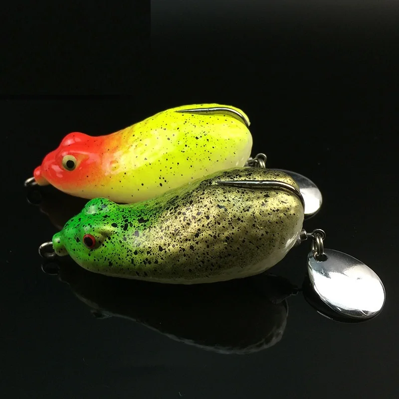 Fishing lure soft isca frog 15g 6cm 3d augen silicone bait fishing hook isca artificial lote crankbait with spoon fishing tackle
Fishing lure soft isca frog 15g 6cm 3d augen silicone bait fishing hook isca artificial lote crankbait with spoon fishing tackle