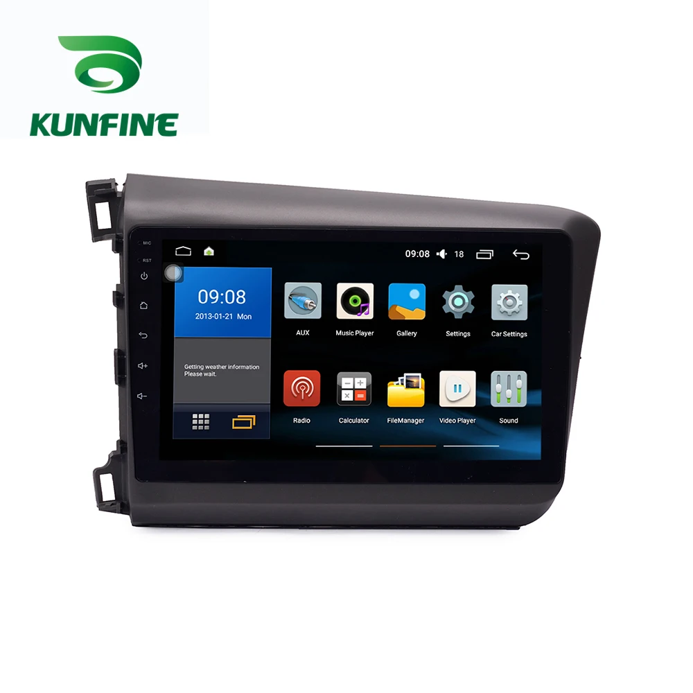 Android Car DVD GPS Navigation Multimedia Player Car Stereo For Honda Civic 2012-2015 Radio Head unit (3)