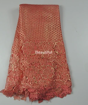 10 colors available African cord lace fabric net lace classic bronzed cord guipure lace fabric for sewing dress 5yards/lot
10 colors available African cord lace fabric net lace classic bronzed cord guipure lace fabric for sewing dress 5yards/lot
