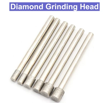 URANN 1Pcs 6mm 8mm 10mm Diamond Cutting Grinding Head Mounted Points Bit Jade Stone Carving Polishing for Drem 6mm Shank
URANN 1Pcs 6mm 8mm 10mm Diamond Cutting Grinding Head Mounted Points Bit Jade Stone Carving Polishing for Drem 6mm Shank
