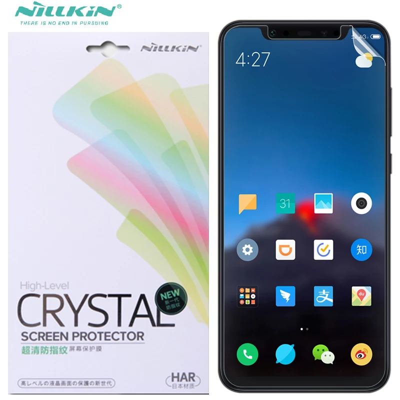 Slim PET Glossy Film For Xiaomi MI 8 Anti-Finperprint Matte Protective Film For Xiaomi Mi8 Mi 8 Screen Protector Anti Glare
Slim PET Glossy Film For Xiaomi MI 8 Anti-Finperprint Matte Protective Film For Xiaomi Mi8 Mi 8 Screen Protector Anti Glare