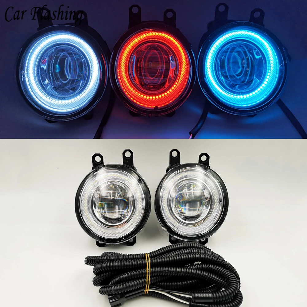 Car flashing 1Set/pair 12V Car LED Angel Eyes DRL Fog Light Lamp DRL Daytime Running Light For Toyota Rush Alphard Vellfire Wish
Car flashing 1Set/pair 12V Car LED Angel Eyes DRL Fog Light Lamp DRL Daytime Running Light For Toyota Rush Alphard Vellfire Wish