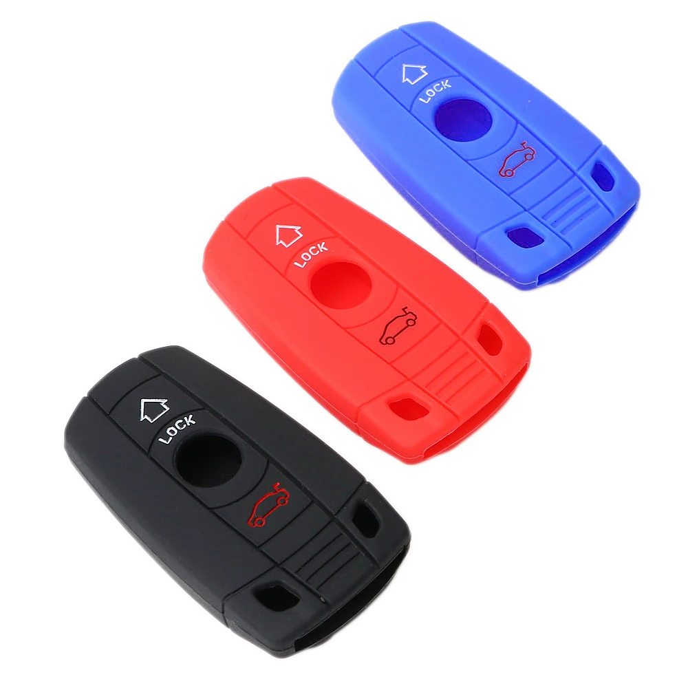 3 Buttons Key Case For Car Auto Key Cover Silicone For BMW 5 Series E90 E91 E92 E60 3 Colors Key Shell Fob Remote Key
3 Buttons Key Case For Car Auto Key Cover Silicone For BMW 5 Series E90 E91 E92 E60 3 Colors Key Shell Fob Remote Key