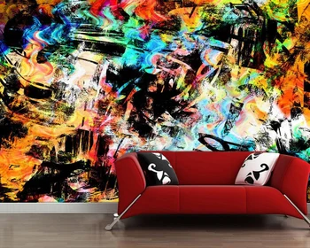 Papel de parede Art abstract colorful vibrant paint 3d wallpaper,living room TV wall bedroom restaurant cafe bar office mural
Papel de parede Art abstract colorful vibrant paint 3d wallpaper,living room TV wall bedroom restaurant cafe bar office mural