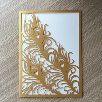 30pcs Laser Cut Unique Feather Design Wedding Invitation Card Pearl paper Birthday party Greeting Decoration Best Wishing Card
30pcs Laser Cut Unique Feather Design Wedding Invitation Card Pearl paper Birthday party Greeting Decoration Best Wishing Card