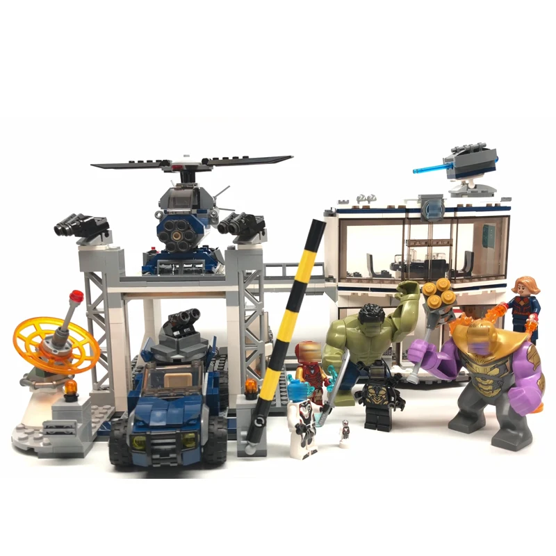 Avengers 4 Endgame Avengers Compound Battle Set Building Blocks Bricks Compatible With Lego 76131
Avengers 4 Endgame Avengers Compound Battle Set Building Blocks Bricks Compatible With Lego 76131
