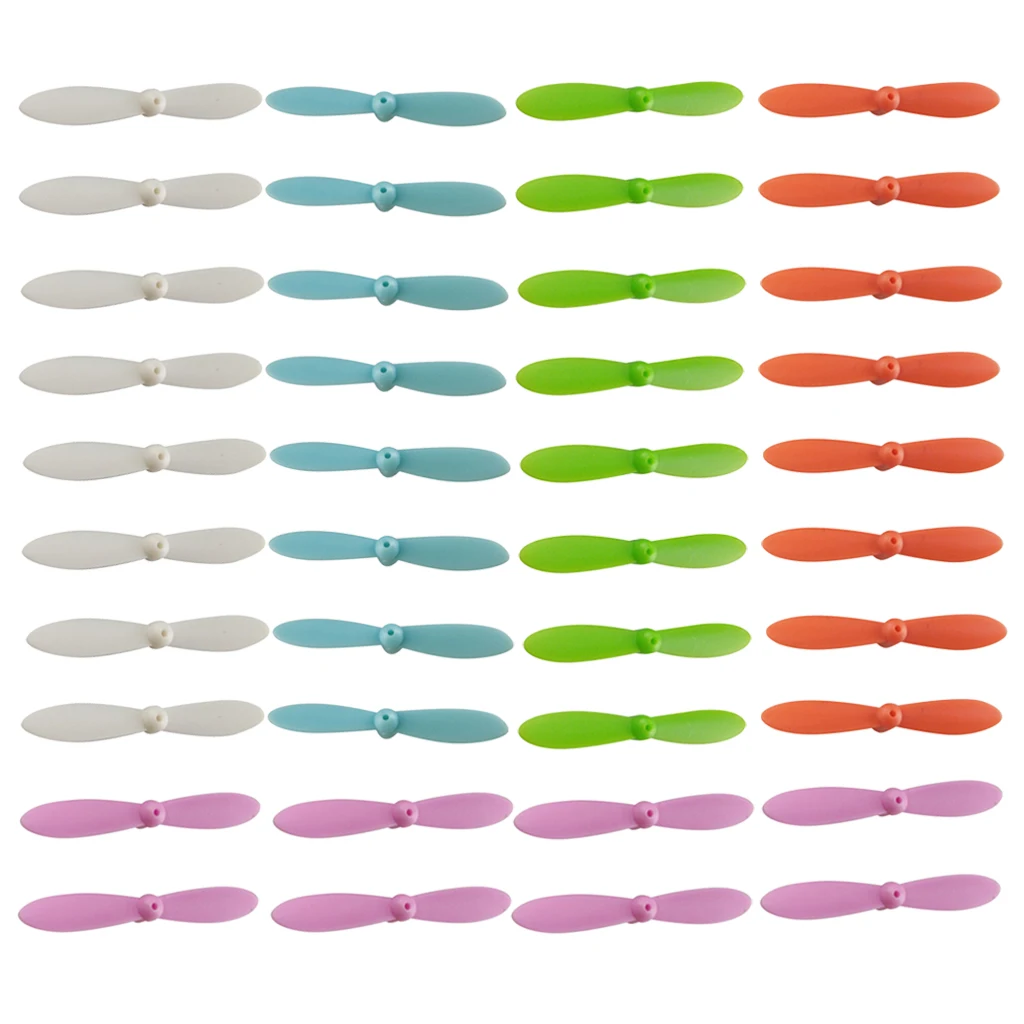 40 Pieces Propeller Propellers Airscrew Replacement for Cheerson CX 10 Drone Upgrade Parts Accessory Multicolor 40 Pieces Propeller Propellers Airscrew Replacement for Cheerson CX 10 Drone Upgrade Parts Accessory Multicolor
