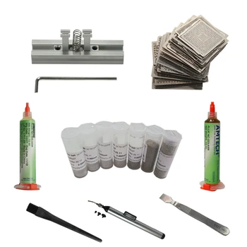 BGA Reballing stencils directly heating jig bga station solder ball flux scraper vacuum pen free shipping
BGA Reballing stencils directly heating jig bga station solder ball flux scraper vacuum pen free shipping