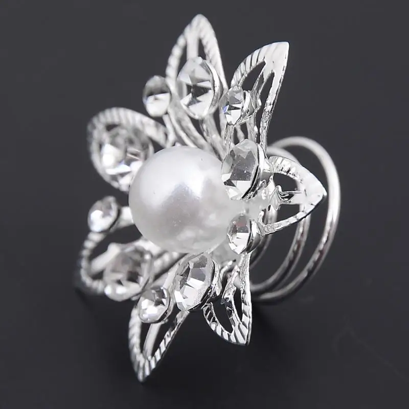 1Pc Imitated Pearl Crystal Wedding Bridal Hair Pins Twists Coils Flower Swirl Spiral Hairpins Fashion Jewelry Wholesale
1Pc Imitated Pearl Crystal Wedding Bridal Hair Pins Twists Coils Flower Swirl Spiral Hairpins Fashion Jewelry Wholesale