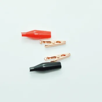 Free shipping 10pair high quality small size Copper Alligator clip copper alligator clip connector Crocodile clip
Free shipping 10pair high quality small size Copper Alligator clip copper alligator clip connector Crocodile clip