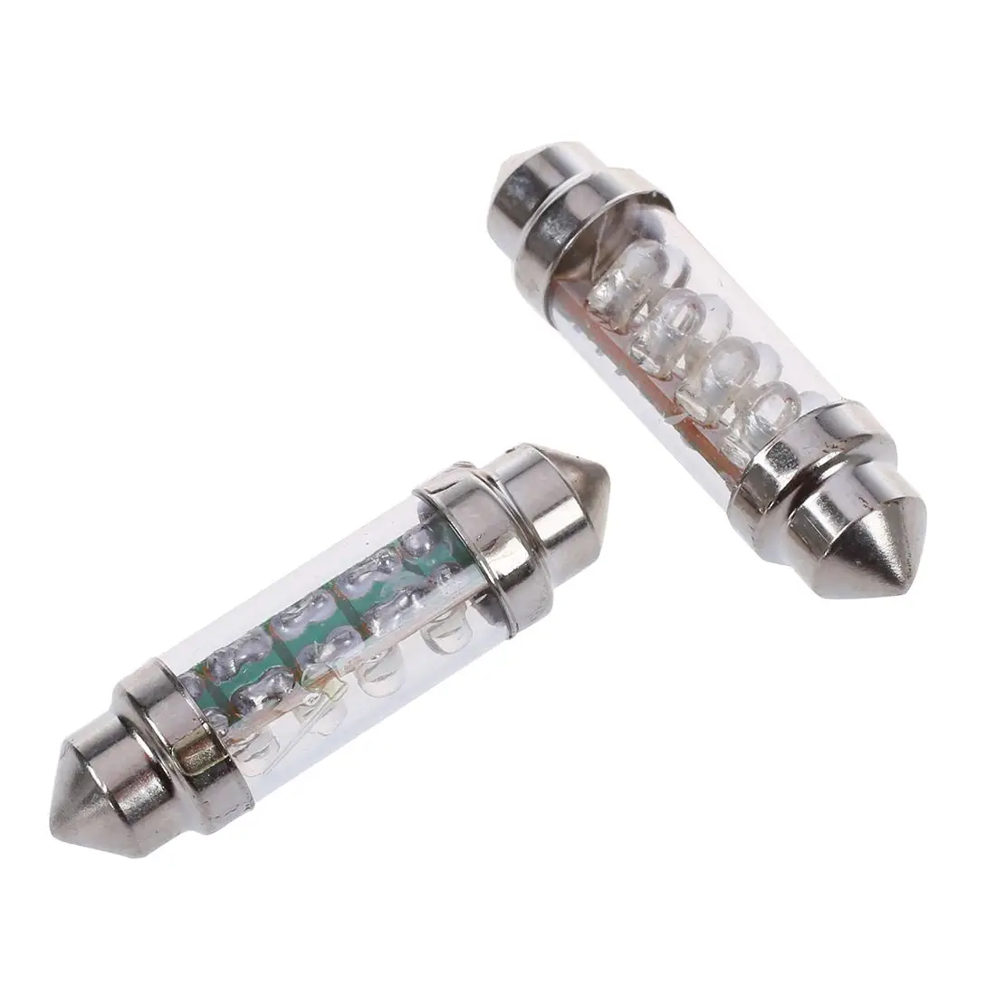 2x Festoon CW5 8 светодиодная синяя интерьерная осветительная лампа для автомобиля 12В |