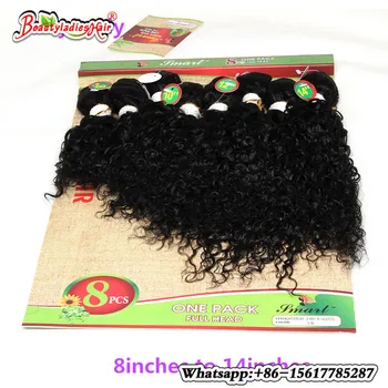 Malaysian Kinky Curly Short Hair Weave 8pcs full Head Jerry Curl Hair Extensions Curly Hair Weave Bundles Natural color
Malaysian Kinky Curly Short Hair Weave 8pcs full Head Jerry Curl Hair Extensions Curly Hair Weave Bundles Natural color