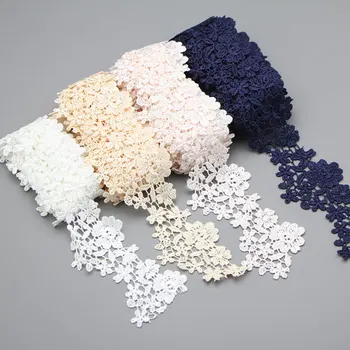 Savica 1m/lot 4.5cm Embroidery Flowers Lace Dolls Dress Decor Applique Fabric Hollow out Lace Trim Sewing DIY Materials LX611
Savica 1m/lot 4.5cm Embroidery Flowers Lace Dolls Dress Decor Applique Fabric Hollow out Lace Trim Sewing DIY Materials LX611