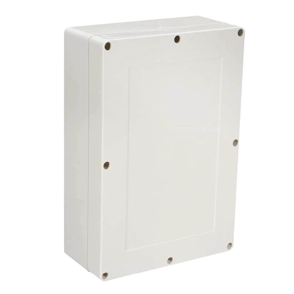 New ABS Plastic IP65 Waterproof Junction Box Electronic Project Instrument Case Outdoor Junction Box Housing DIY 380x260x120mm
New ABS Plastic IP65 Waterproof Junction Box Electronic Project Instrument Case Outdoor Junction Box Housing DIY 380x260x120mm