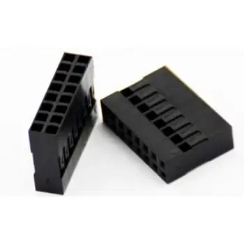 20PCS/Lot 16 Pin 2x8 Pin 2.54mm Double Row Plastic Dupont Head Jumper Wire Cable Housing Female Pin Connector Resistor
20PCS/Lot 16 Pin 2x8 Pin 2.54mm Double Row Plastic Dupont Head Jumper Wire Cable Housing Female Pin Connector Resistor