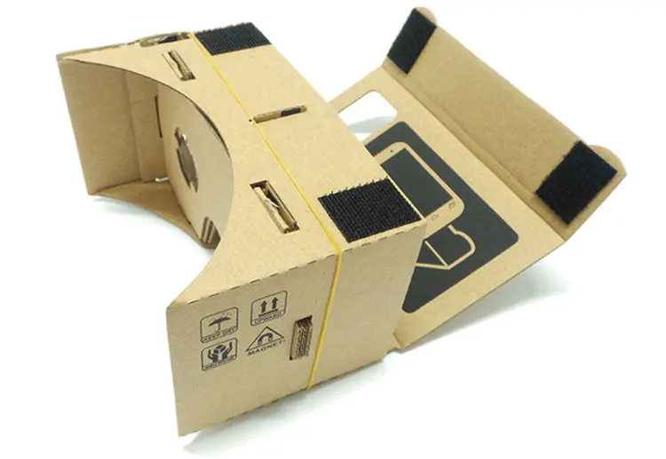 Hot Sale Virtual Reality Glasses Google Cardboard Glasses 3D Glasses DIY VR Box Movies for iPhone 5 6 7 SmartPhones VR Headset_01