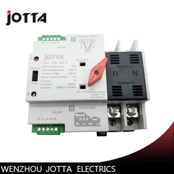 Jotta W2R-2P Mini ATS Automatic Transfer Switch 100A 2P Electrical Selector Switches Dual Power Switch Din Rail Type
Jotta W2R-2P Mini ATS Automatic Transfer Switch 100A 2P Electrical Selector Switches Dual Power Switch Din Rail Type