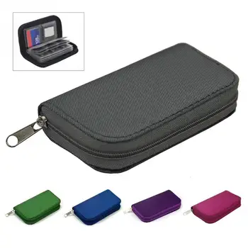 Nylon 22 Cards Slots Memory Card Bag for SD SDHC MMC CF Micro Memory Card Holder Storage Bag Carrying Pouch Protector
Nylon 22 Cards Slots Memory Card Bag for SD SDHC MMC CF Micro Memory Card Holder Storage Bag Carrying Pouch Protector