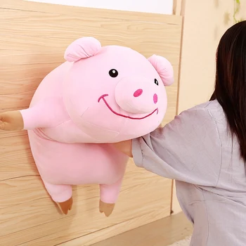 Candice guo! super cute plush toy cartoon animal smiling pig papa piggy pillow soft stuffed doll birthday Christmas gift 1pc
Candice guo! super cute plush toy cartoon animal smiling pig papa piggy pillow soft stuffed doll birthday Christmas gift 1pc