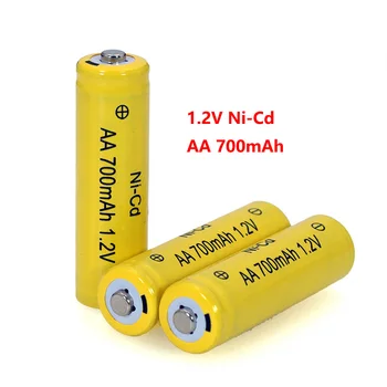 4PCS 1.2v NI-CD AA Batteries 700mAh Rechargeable nicd Battery 1.2V Ni-Cd aa For Electric remote Control car Toy RC ues
4PCS 1.2v NI-CD AA Batteries 700mAh Rechargeable nicd Battery 1.2V Ni-Cd aa For Electric remote Control car Toy RC ues
