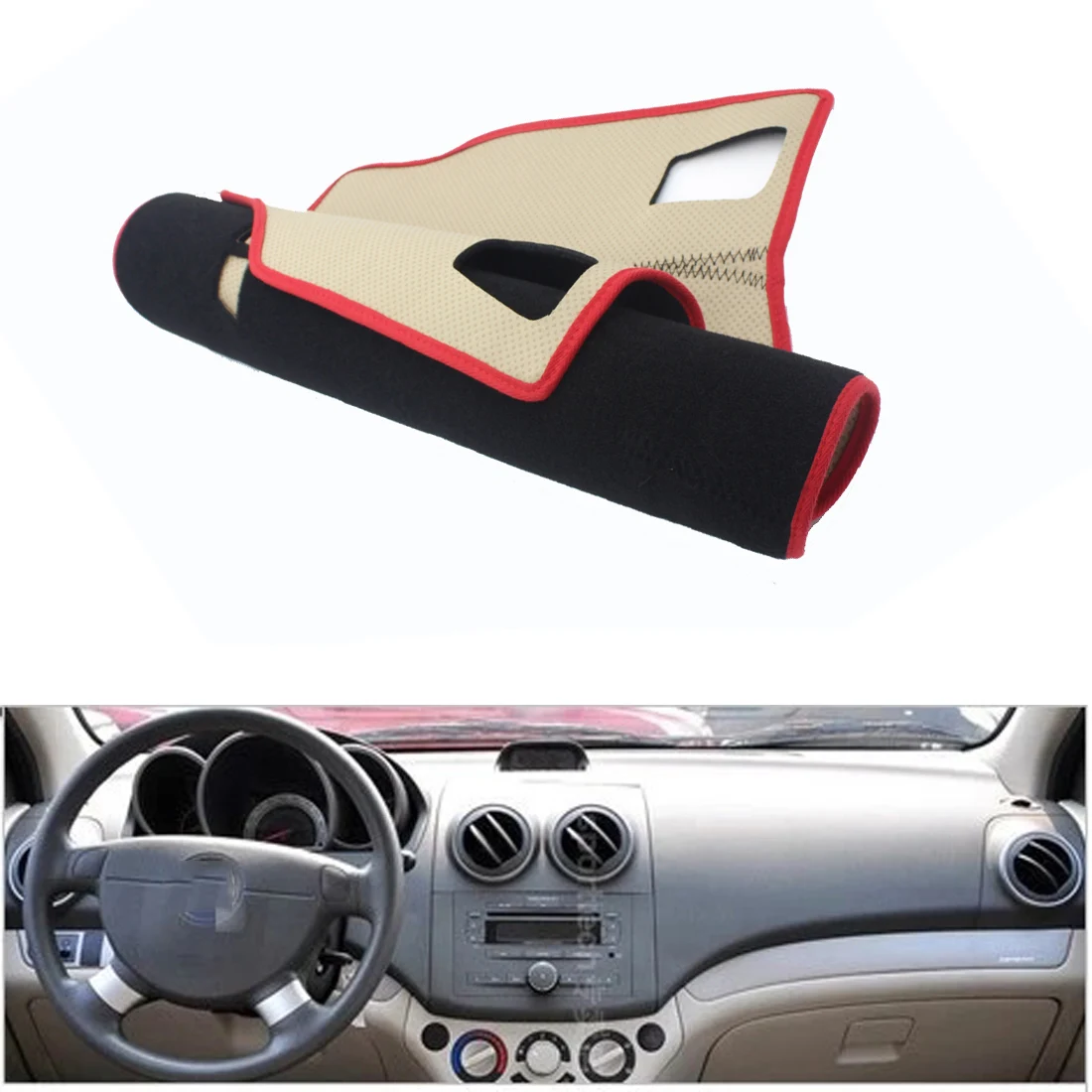 Fit For Chevrolet LOVA Car Dashboard Avoid Pad Instrument Platform Desk Cover Mat Silicone Non-skid Back Surface Car Styling
Fit For Chevrolet LOVA Car Dashboard Avoid Pad Instrument Platform Desk Cover Mat Silicone Non-skid Back Surface Car Styling