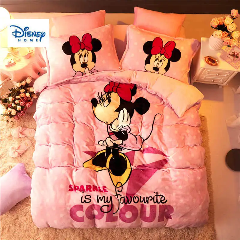 Disney flannel fleece Minnie Mouse comforter bedding set queen size quilt cover twin 3d full bed linen soft coverlet Girls Kids
Disney flannel fleece Minnie Mouse comforter bedding set queen size quilt cover twin 3d full bed linen soft coverlet Girls Kids