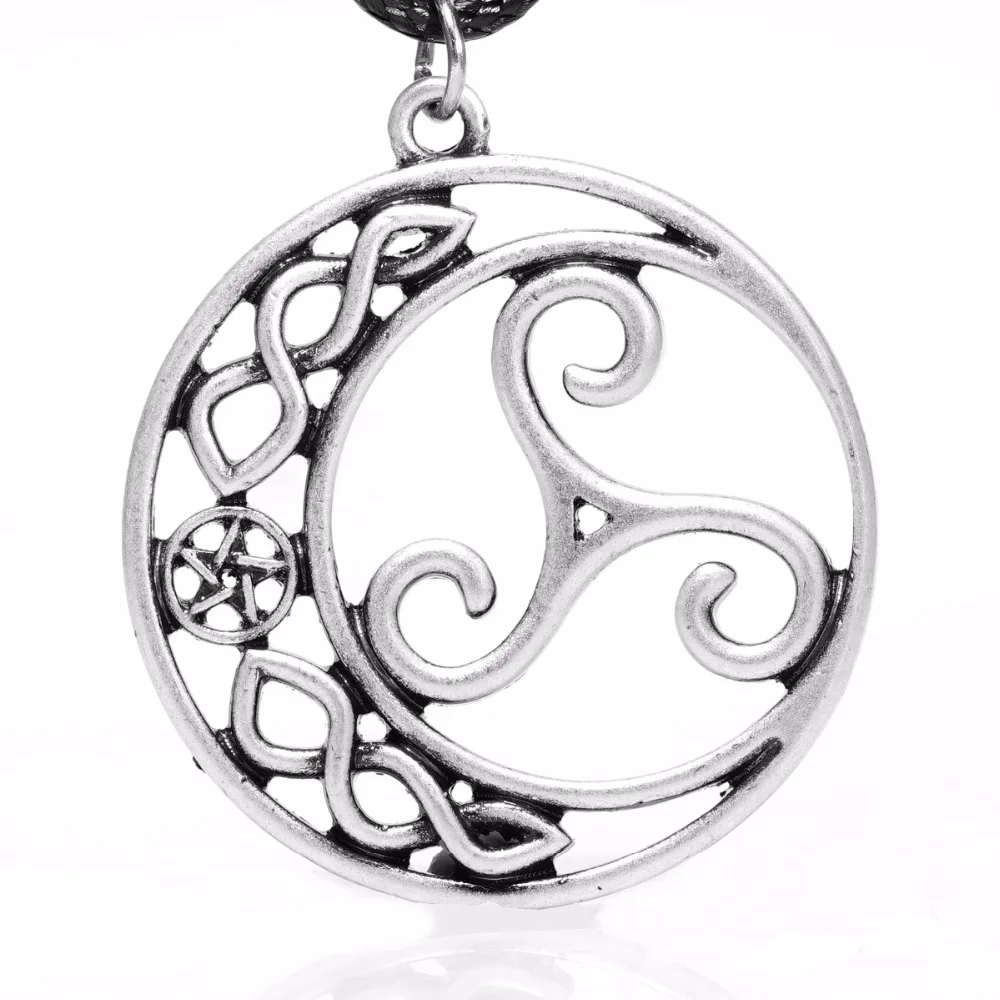 1pcs 4006 Triskele Pendant Necklace Triskelion Pentacle Pendants Necklaces Silver Women Charm Sports Necklace Lead Free
1pcs 4006 Triskele Pendant Necklace Triskelion Pentacle Pendants Necklaces Silver Women Charm Sports Necklace Lead Free