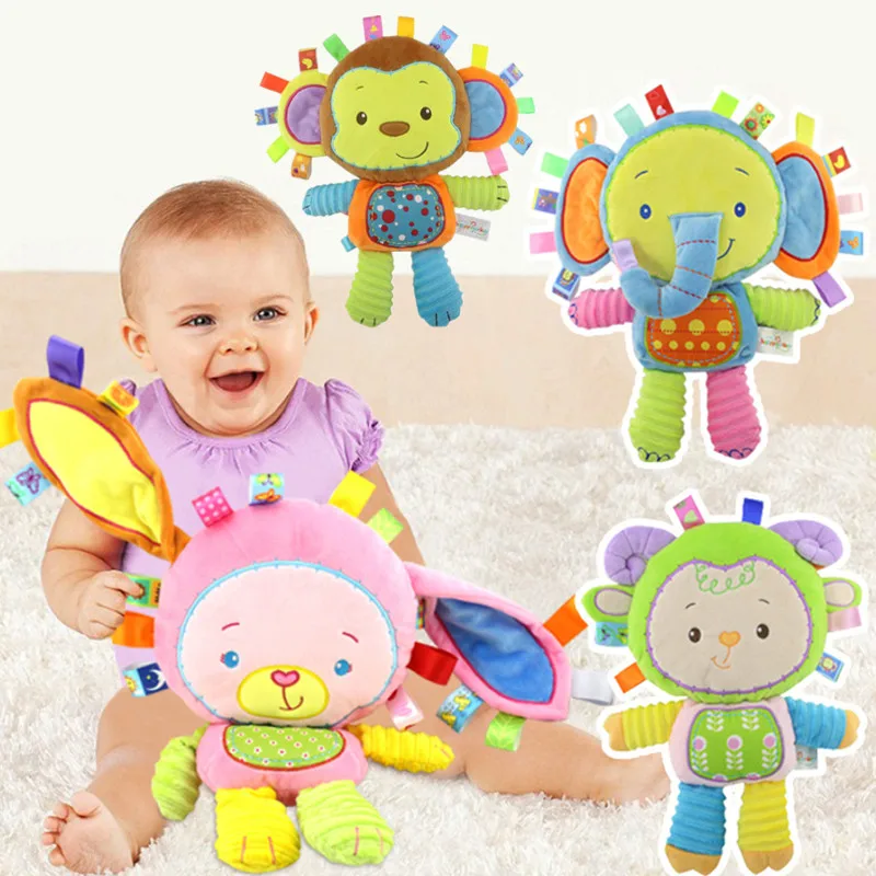 Фото 5 стилей детские игрушки погремушки Игрушка антистресс плюшевые для младенцев