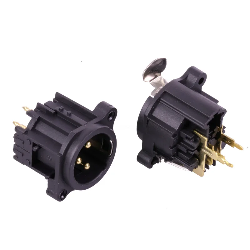 10 пар/20 шт. разъемы для колонок|xlr connector|plastic connector3pin plug |
