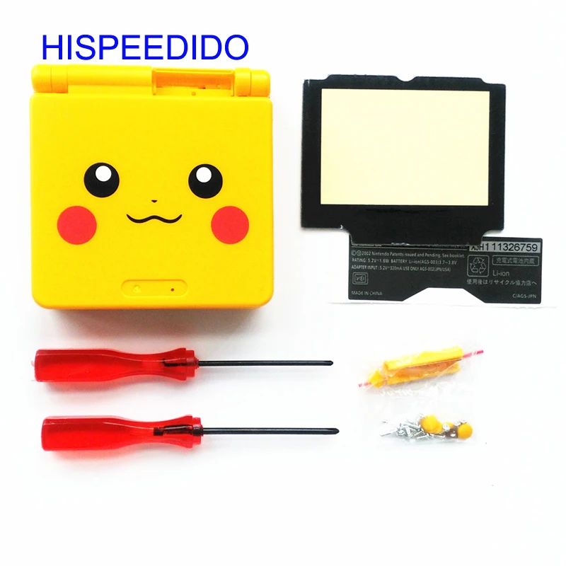 HISPEEDIDO For Pikachu Zelda Mario Kingkong Limited Edition Full Housing Shell Case for Nintendo Gameboy Advance GBA SP Case
HISPEEDIDO For Pikachu Zelda Mario Kingkong Limited Edition Full Housing Shell Case for Nintendo Gameboy Advance GBA SP Case