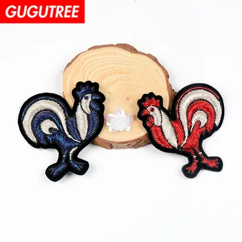 GUGUTREE India silk cock patches beaded animal patches badges applique patches for clothing SK-79
GUGUTREE India silk cock patches beaded animal patches badges applique patches for clothing SK-79
