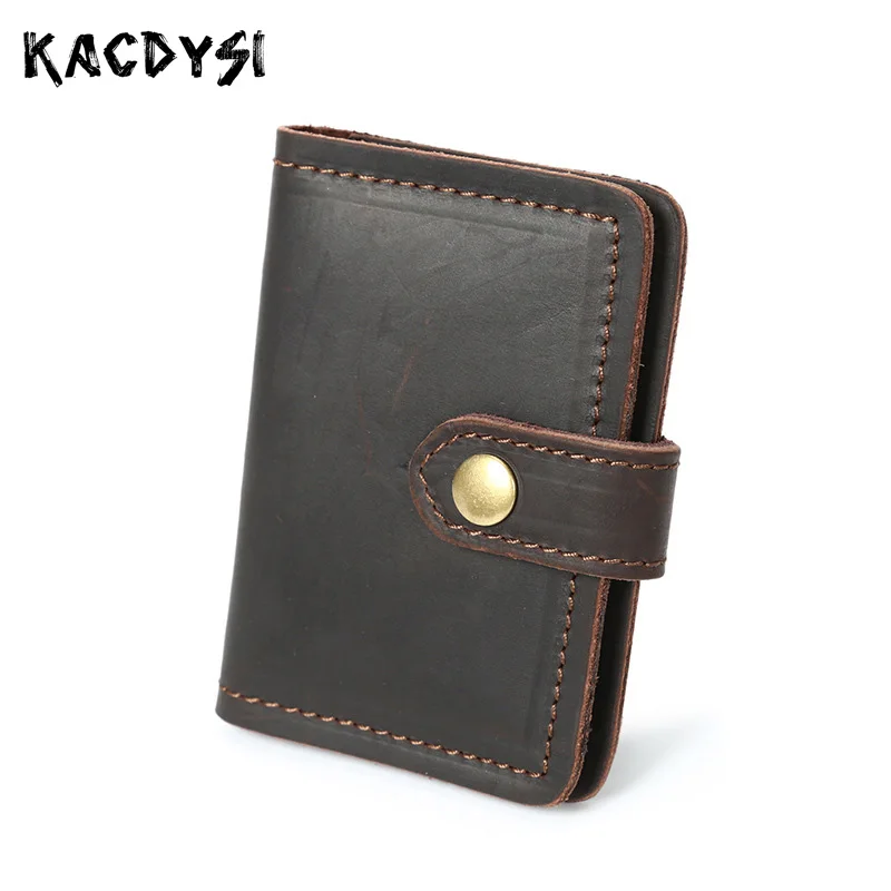 Handmade Genuine Leather Short Men Wallet Men Card Holder Billfold Small Retro ID Credit Card Case Women Money Clips Coin Pocket
Handmade Genuine Leather Short Men Wallet Men Card Holder Billfold Small Retro ID Credit Card Case Women Money Clips Coin Pocket