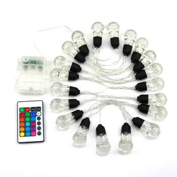Bubble Crystal Ball String Lights,Fairy Light Curtain 8 Modes Colorful RGB Remote & Timer for Bedroom Wedding Party 16 Color
Bubble Crystal Ball String Lights,Fairy Light Curtain 8 Modes Colorful RGB Remote & Timer for Bedroom Wedding Party 16 Color