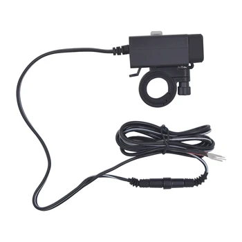 New Waterproof Cover Auto Charger Motorcycle Handlebar Car Quick Charger Motorcycle Scooter USB Charger with LED Indicator
New Waterproof Cover Auto Charger Motorcycle Handlebar Car Quick Charger Motorcycle Scooter USB Charger with LED Indicator