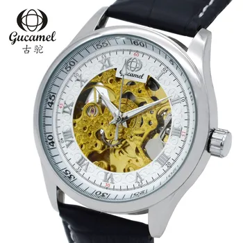 GUCAMEL Top Brand Mens Watch Fashion Hollow Mechanical Male Wristwatch Water Resistant Stainless Steel Watches Relogio Masulino
GUCAMEL Top Brand Mens Watch Fashion Hollow Mechanical Male Wristwatch Water Resistant Stainless Steel Watches Relogio Masulino