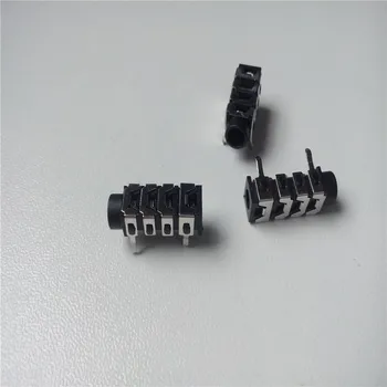 90pcs headphone jack PJ-313B four bit headphone socket section 3.5 headphone jack 6P audio for MP3/MP4/MP5 4 channel outlet
90pcs headphone jack PJ-313B four bit headphone socket section 3.5 headphone jack 6P audio for MP3/MP4/MP5 4 channel outlet
