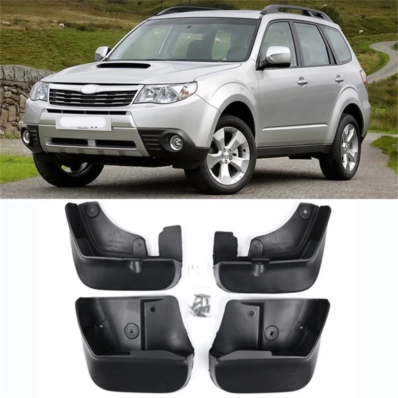 Car Mud Flaps For Subaru Forester SH 2008 2009 2010 2011 2012 2013 Mudflaps Splash Guards Flap Mudguards Fender Cover 4pcs | Автомобили и