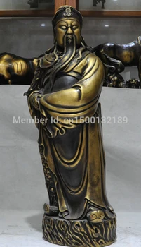 xd 00122 32' Chinese Fengshui Folk Bronze Stand Guan Gong Yu Warrior God knight Statue
xd 00122 32' Chinese Fengshui Folk Bronze Stand Guan Gong Yu Warrior God knight Statue