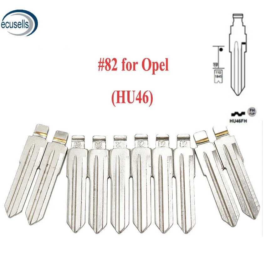 10PCS,Universal Remote Flip Key Blade 82# for KD Remotes HU46 Left Blade for Opel NO.82
10PCS,Universal Remote Flip Key Blade 82# for KD Remotes HU46 Left Blade for Opel NO.82